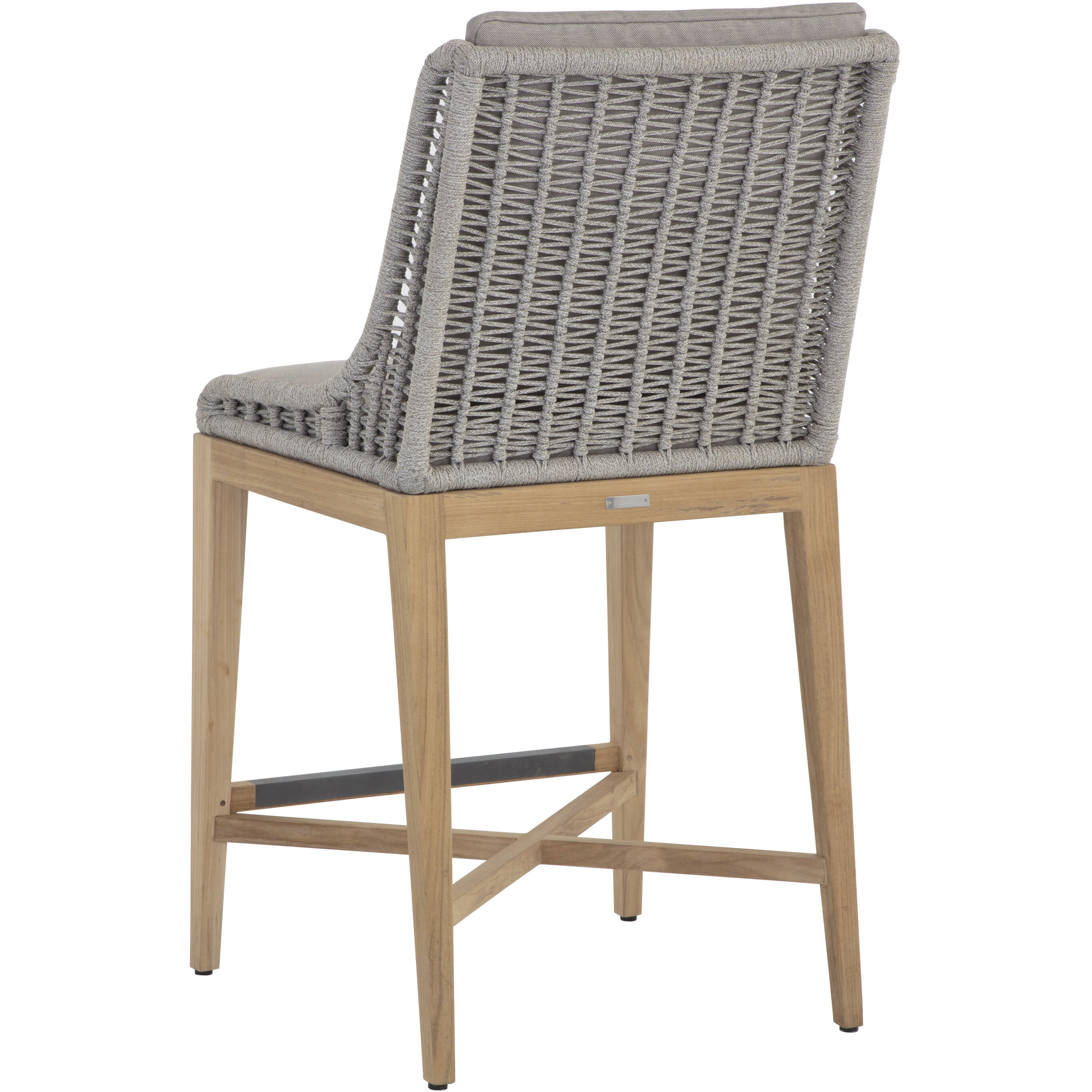 Sorrento 40.75 inch Palazzo Taupe Outdoor Counter Stool
